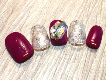 クリスタルネイル ボンベルタ橘店(CRYSTAL NAIL)/ビジューネイル