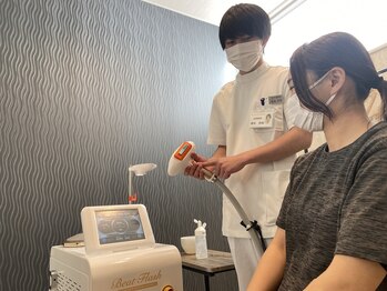 みがわ整骨院 サンテボーテ(sante et beaute)/セルフ脱毛◆機械の使い方