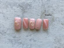 シンプリー ネイルアンドアイラッシュ 祖師谷大蔵店(Simpliee Nail&Eyelash)/押し花ネイル