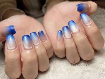 ダズル(dazzle)/マグネットグラデーションネイル