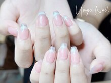ウサギネイル 新大久保店(usagi nail)/マグネットフレンチ秋可愛い
