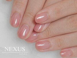 ちゅるんグラデーションとラメ