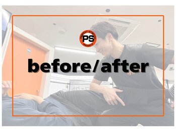 パーフェクトストレッチ 大阪船場店/施術前後の変化です！