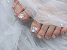 ファンネイル 心斎橋店(Fun nail)/フットデザイン　¥5800 オフ無