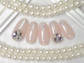 チョアネイル(Choa Nail)の写真/【ブライダル☆イベントネイル】日常をより華やかに♪韓国ネイルも人気♪特別な日のオーダーチップもお勧め