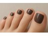 【初回オフ無料】フットネイル★ワンカラー¥8,800→¥8,000