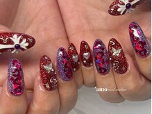 アモネイルアトリエ('amo nail atelier)/キラキラ(>_<)
