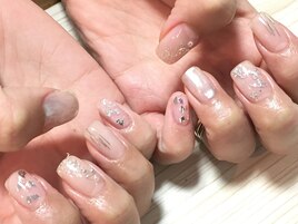 selectJ1月シルバーネイル