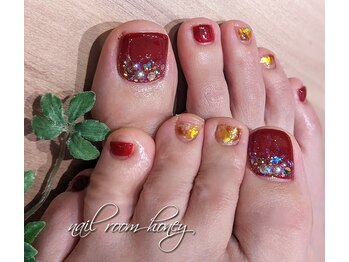 ハニー(honey)/ボルドー&べっ甲