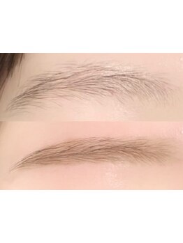 アイブロウメニューがあるサロン