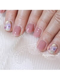 パラジェルフラワーネイル＊