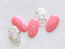 ルシェルアイ/透明感ラメ☆オーロラビジュー