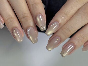 リエルハニ(Rielhani)/大人ベージュ×ゴールドマグ