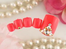 ネイルアンドエピサロン ラピス(Nail & Epi Salon Lapis)/フットネイルアート2本付き