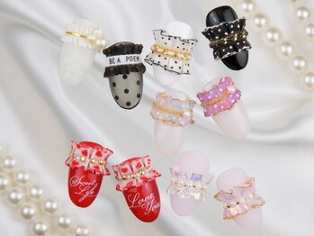 ラミエンヌ/フリル シフォン チュール