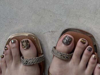 バレエコア×ブラウンnuance