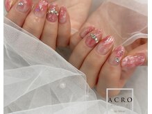 アクロネイル アンド アイ(ACRO NAIL&EYE)/ガーリーニュアンスネイル