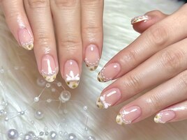 ヒョウ柄ネイル