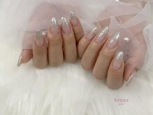 トランク ネイル(trunc nail)/シルバーグラデ担当:鈴木