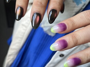 イト 藤崎店(ito)/3色グラデーションネイル