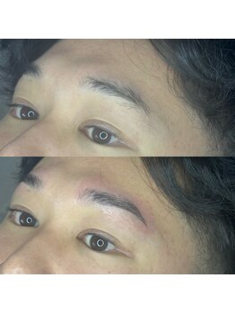 ボスブロウ 犬山店(BOSS BROW)/【メンズ眉毛】 before after