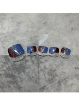 ディプシーネイル(Dipcy nail)/フット5500円定額　6