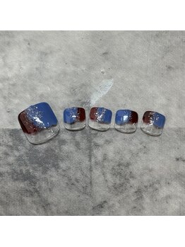 ディプシーネイル(Dipcy nail)/フット5500円定額 6