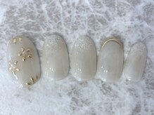 マイフェアレディ 今池(MyFairLady)/アイボリー×ゴールドフラワー