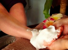 リラクゼーションBloomの雰囲気（全てのメニューに足浴＋フットシャンプー付き）