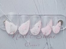 ネイルズシャインクイーンズ(nail's Shine Queen's)/クリアグラデーションアート