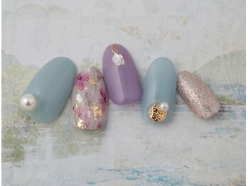 ルクール(Le Coeur)/春のフラワーネイル☆