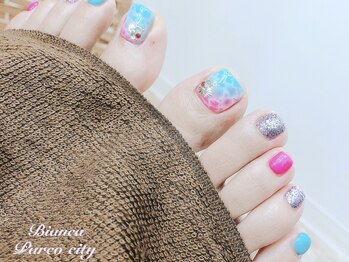 ビアンカ PARCO CITY 浦添店(Bianca)/フット デザインネイル