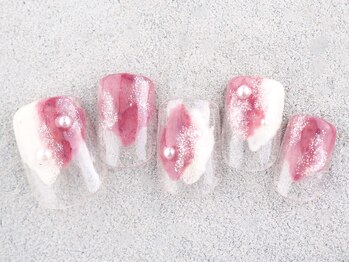 マハロネイルサロン 川崎店(mahalo)/塗りかけニュアンス6980円