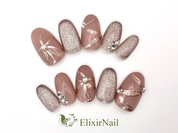 エリクサーネイル 神田(Elixir Nail)/シンプル/クーポン使用