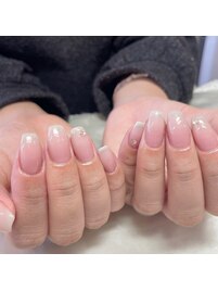 花びらネイル