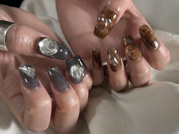 ニュアンスストーンネイル