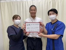 御幸橋あさひ整骨院/野球少年とパシャリ☆