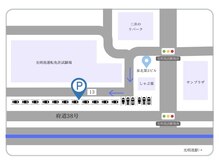 ホワイトニングショップ 光明池店/駐車場について