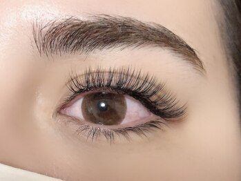 エヌドット ネイル アンド アイ(N.Nail&Eye)の写真/当店人気NO.1！ダブルフラットラッシュで負担を最小限に抑えボリュームアップ♪長さ、カールも選べます★