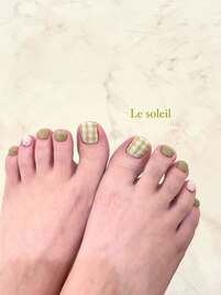 チェックネイル　by　mikiko
