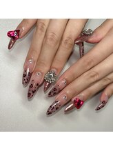 トゥインクリー(Twinkly)/長さ出し×ヒョウ柄