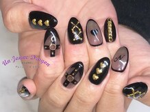 アン ジョーヌドラゴ/【自爪ネイル】ブラックネイル