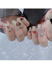 ツイードネイル