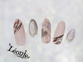 バレンタインネイル