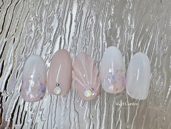 エンジェルガーデンネイル 池袋店(Angelgarden nail)/シェルネイル|マーメイド