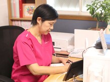 ふくだ鍼灸マッサージ治療院の雰囲気（受付スタッフは介護福祉士なので、ご高齢者様もサポート◎）