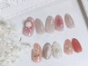 【hand＊定額】design￥7500　新規/再来自店オフ無料/甘皮ケア付    