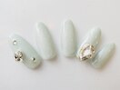 ビジューネイル￥7480