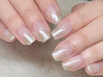 オーロラ/ミラーネイル