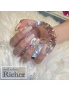 シンプル綺麗めネイル